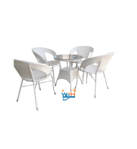 LIDDSTE Garden Patio 4-Seater Chair and Table Set