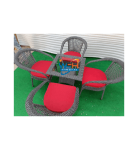 Garden Living 4+1 Outdoor Indoor Patio Furniture Sets Rattan Chair
