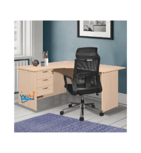 1.6M Curved Office Desk
