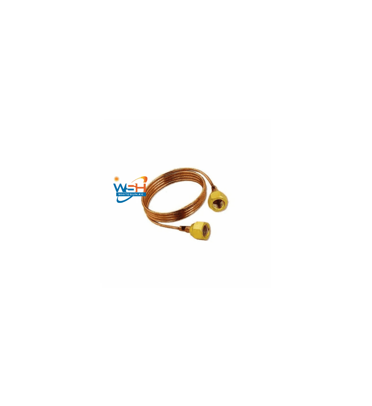 Capillary tube with two nuts 1/4"