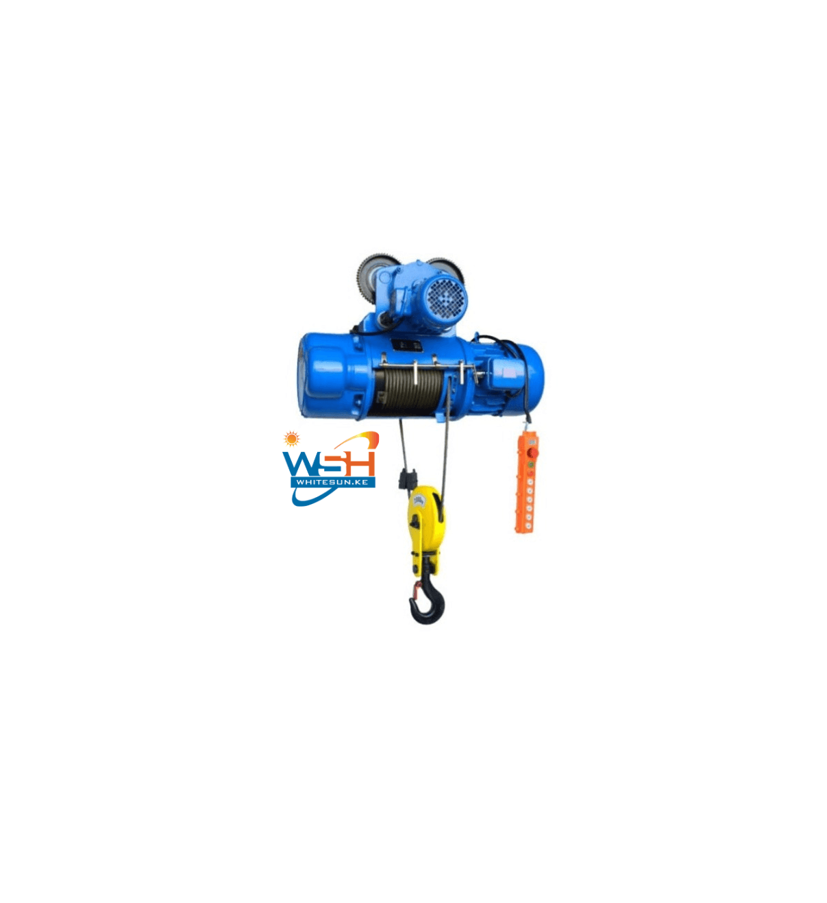 CD1 MODEL WIREROPE HOIST WITHOUT TROLLEY, FOOT MOUNTED