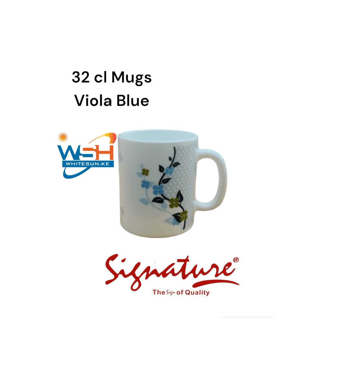 Signature 6 Set TOP QUALITY 32 Cl Mugs Thumbnail 7