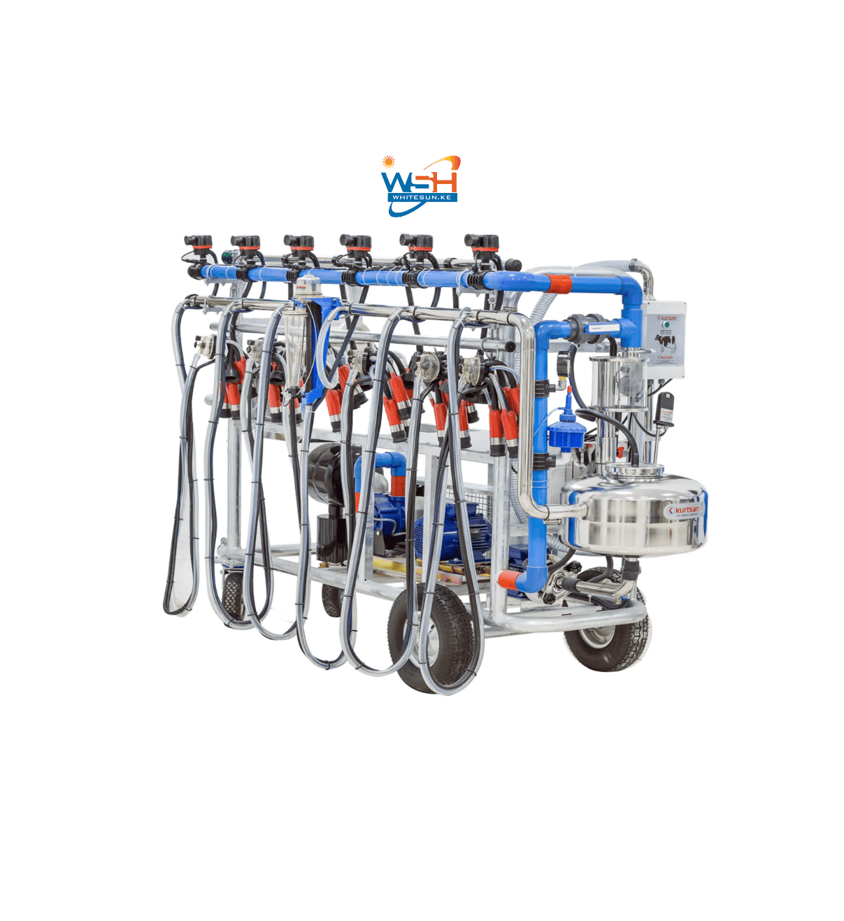 Milking machine for 10 cows