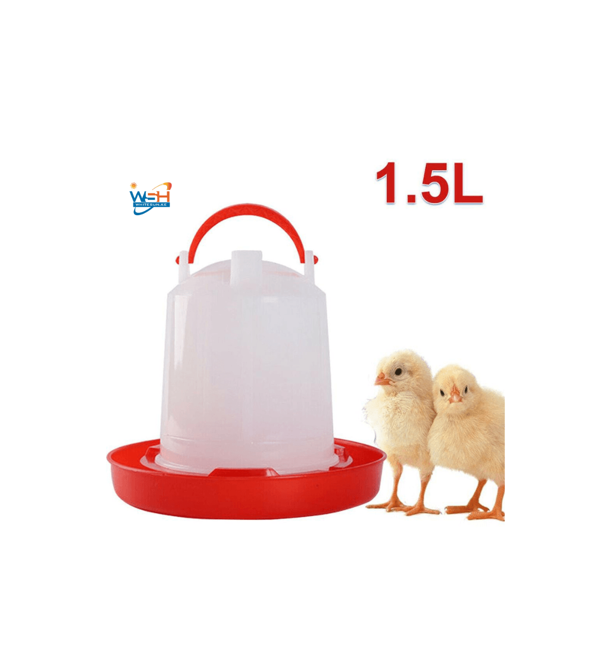 1.5 ltr day-old chicks Manual drinkers