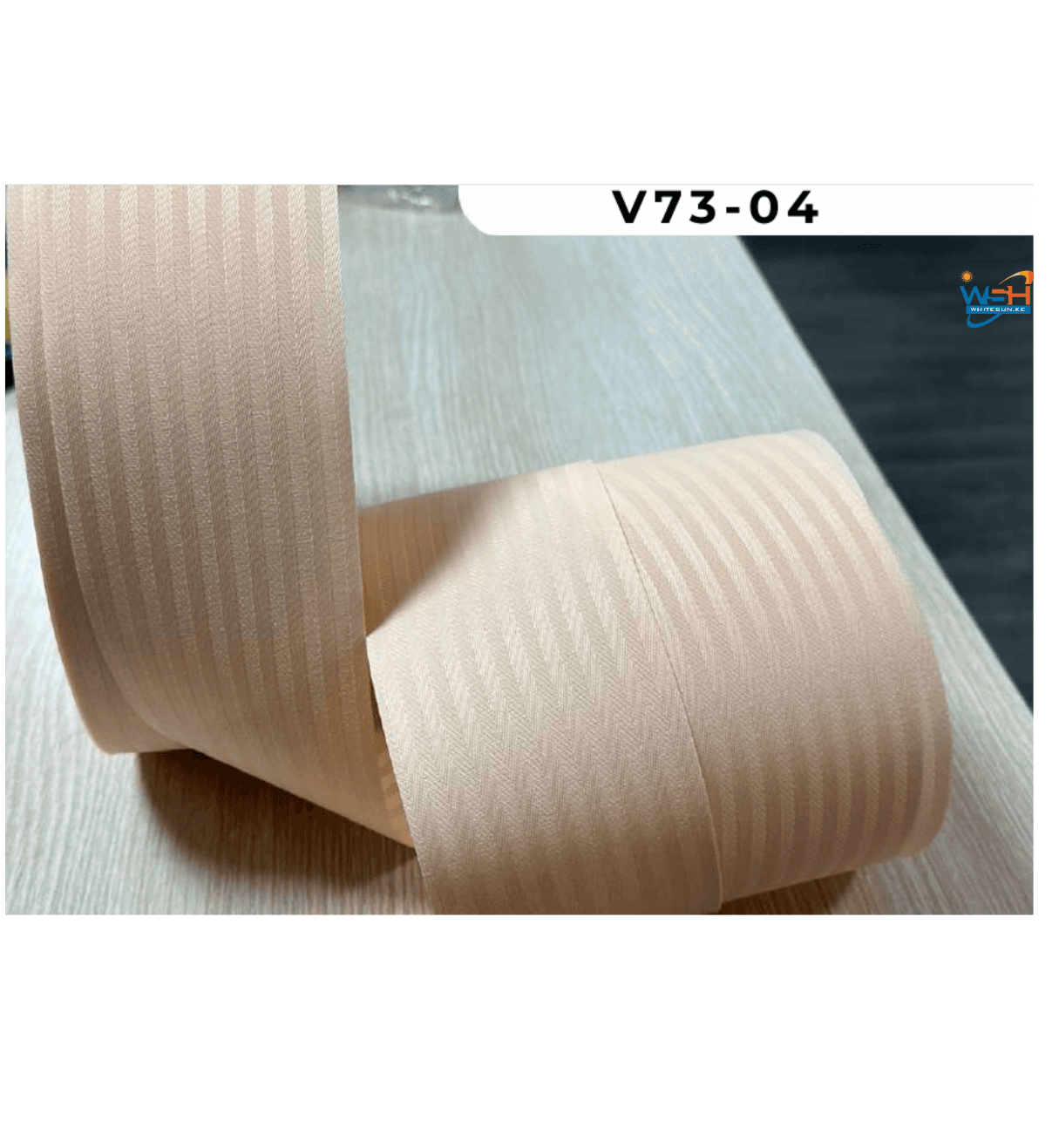 WHITE VERTICAL WINDOW BLINDS V73-04