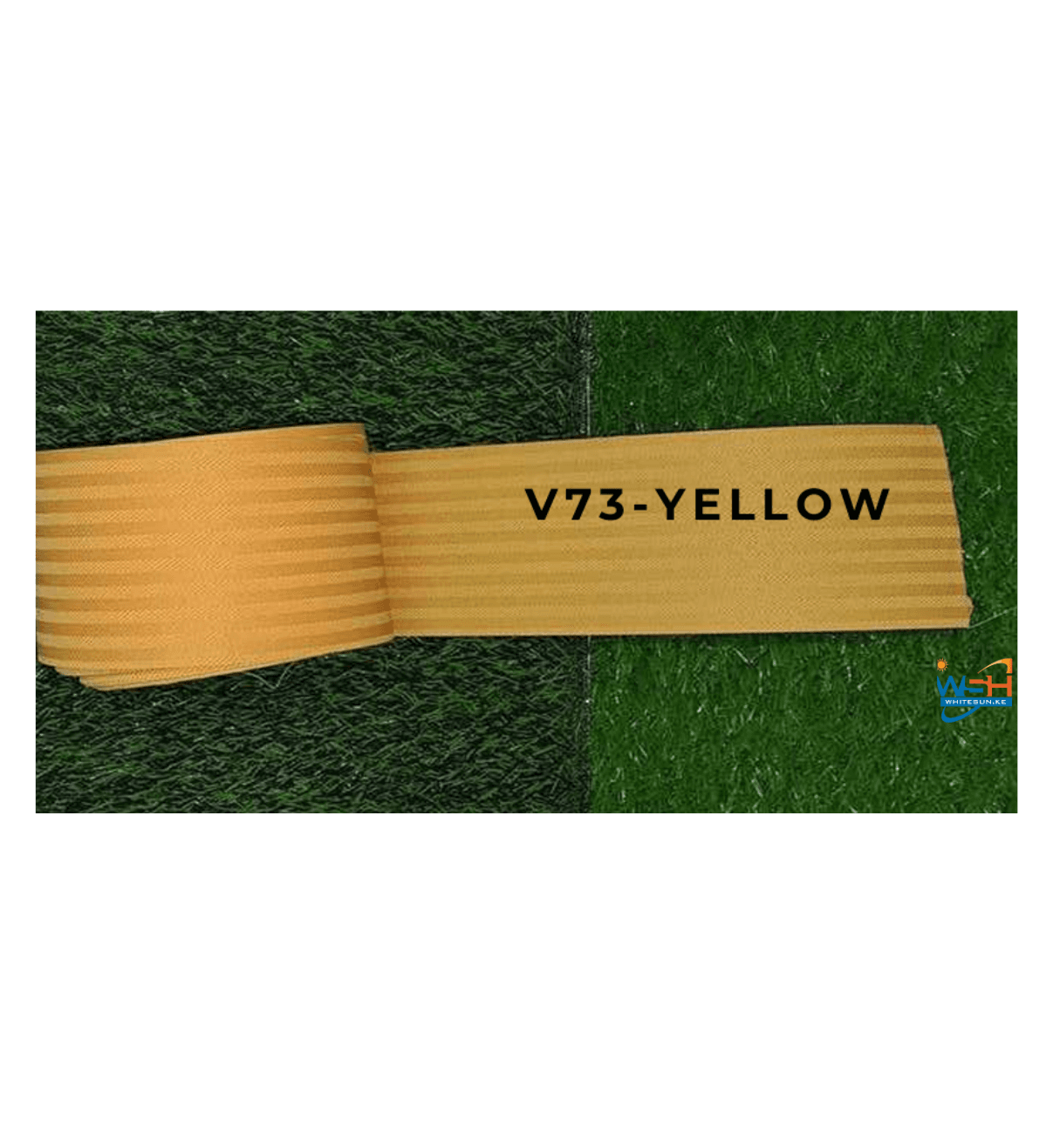 WHITE VERTICAL WINDOW BLINDS V73-YELLOW