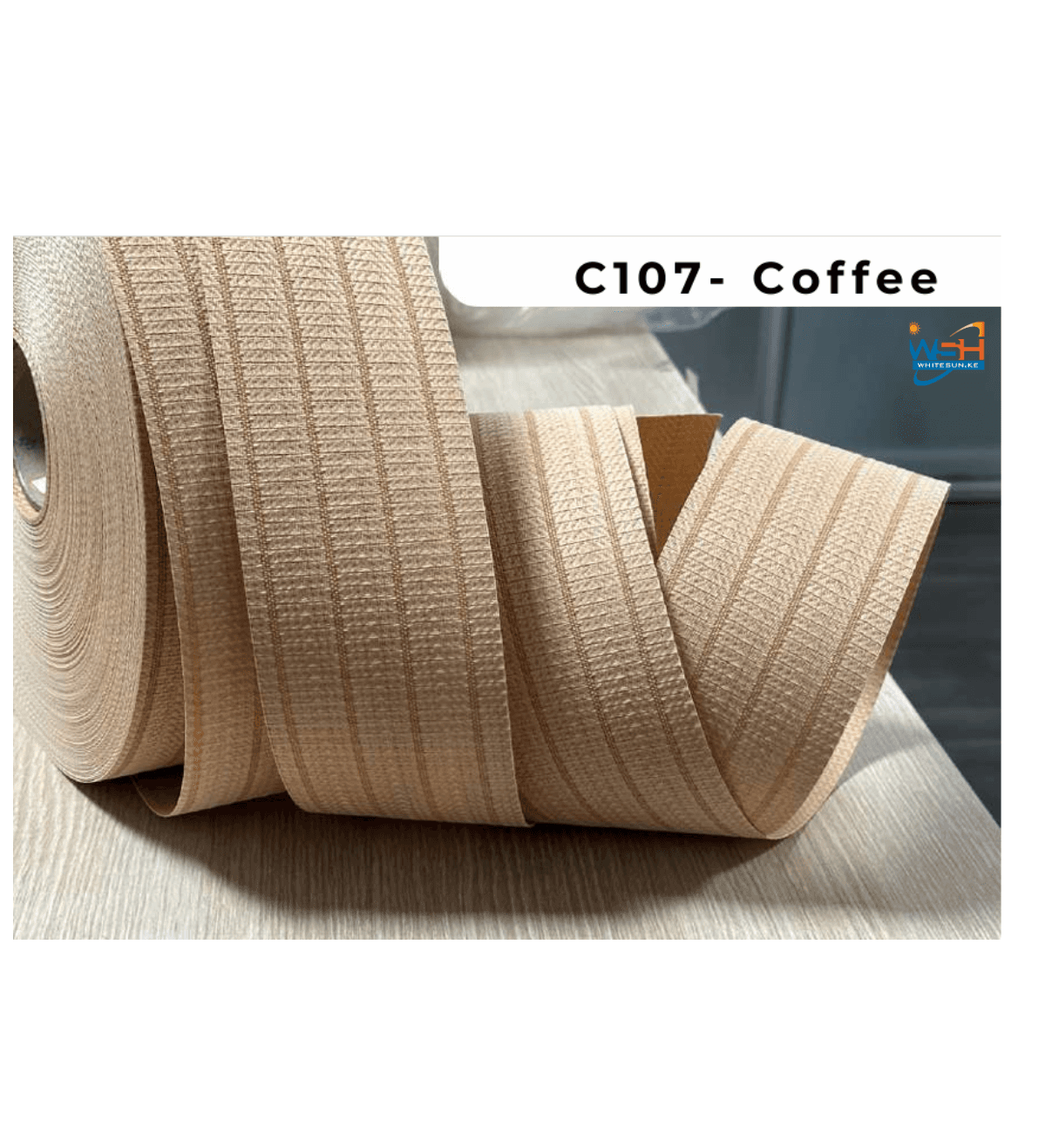 VERTICAL WINDOW BLINDS C107- Coffee