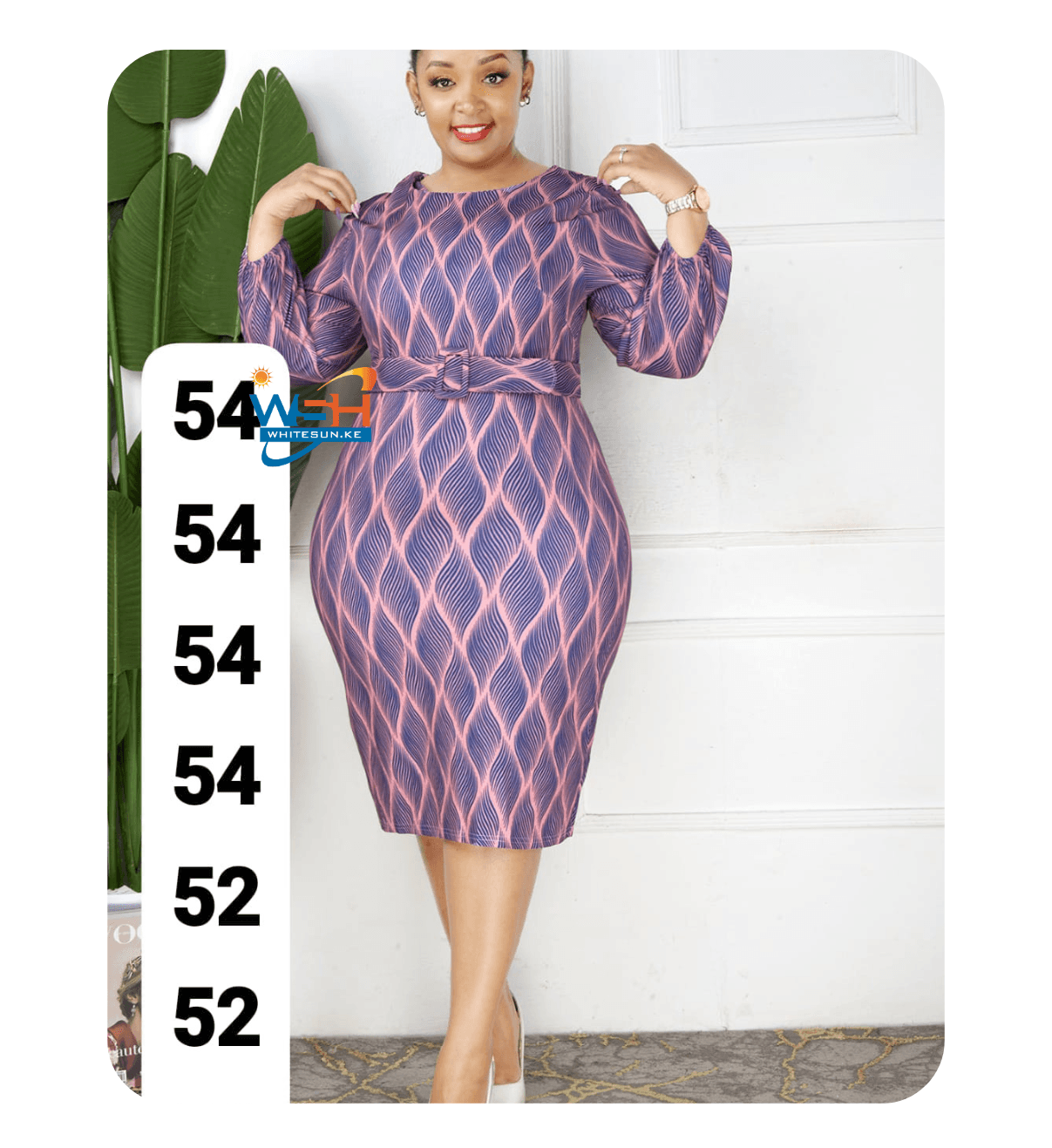Wavy Elegance Dress