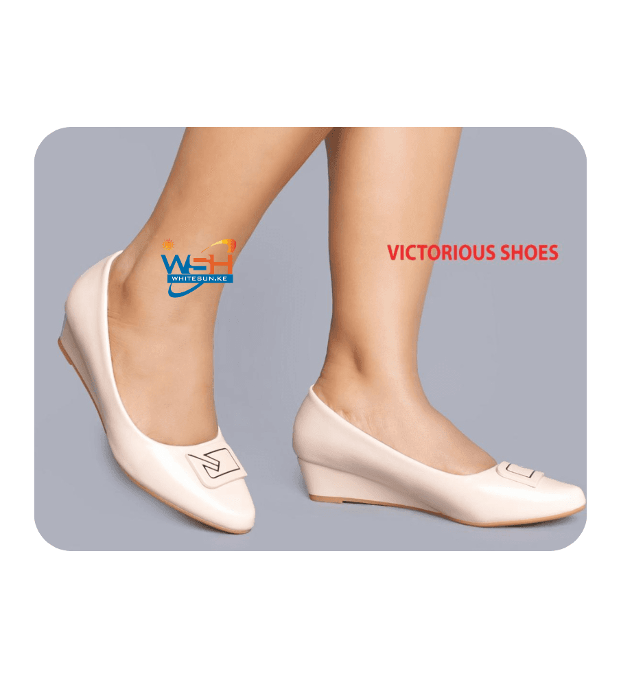 VICTORIOUS Wedge Shoes with Decorative Front 3