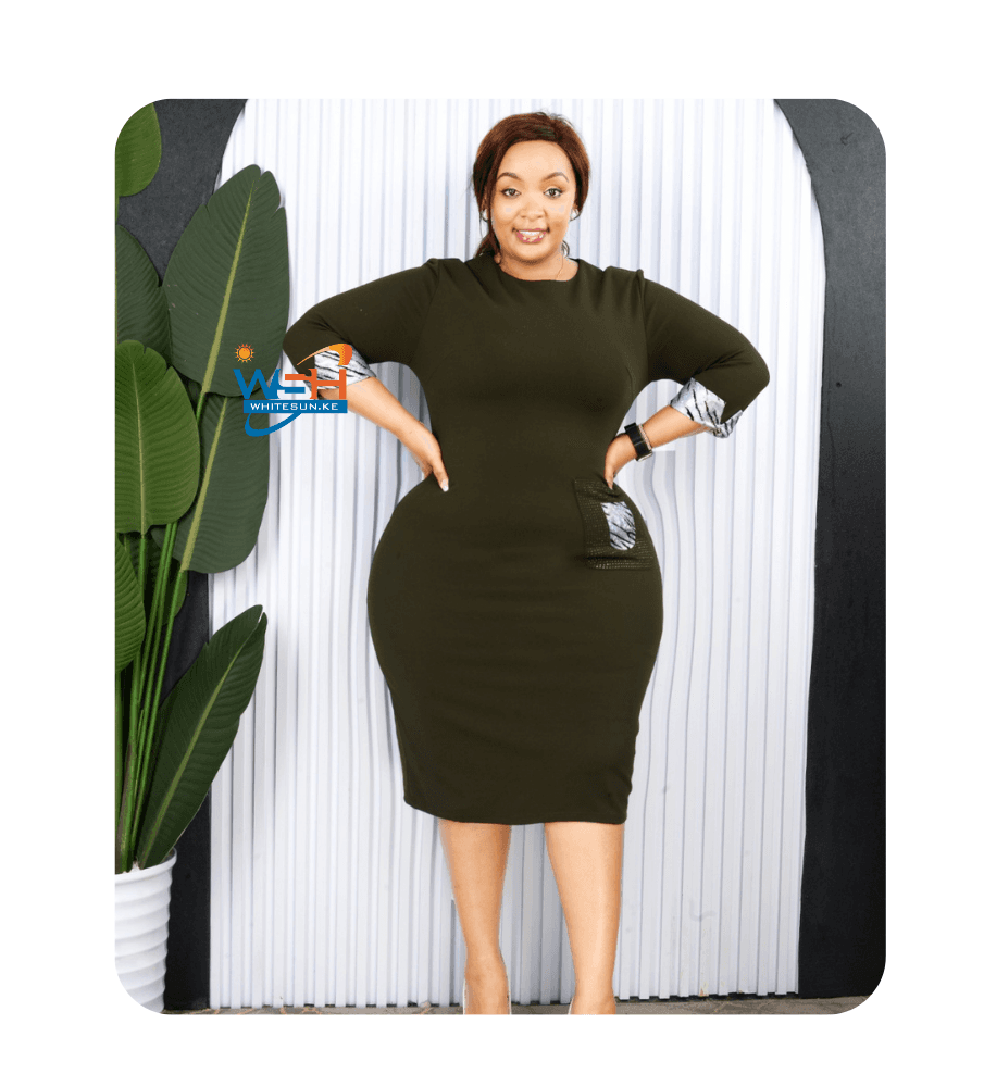 Stylish Stretchy Cotton Dress