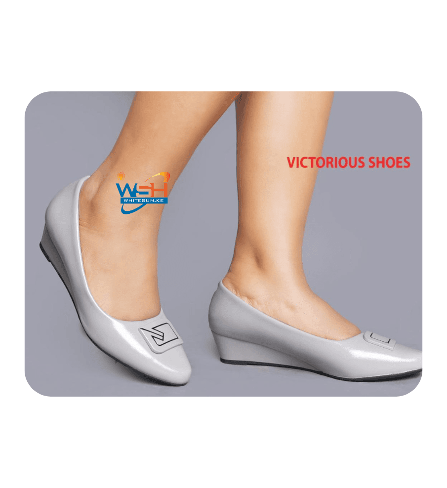 VICTORIOUS Wedge Shoes with Decorative Front 4