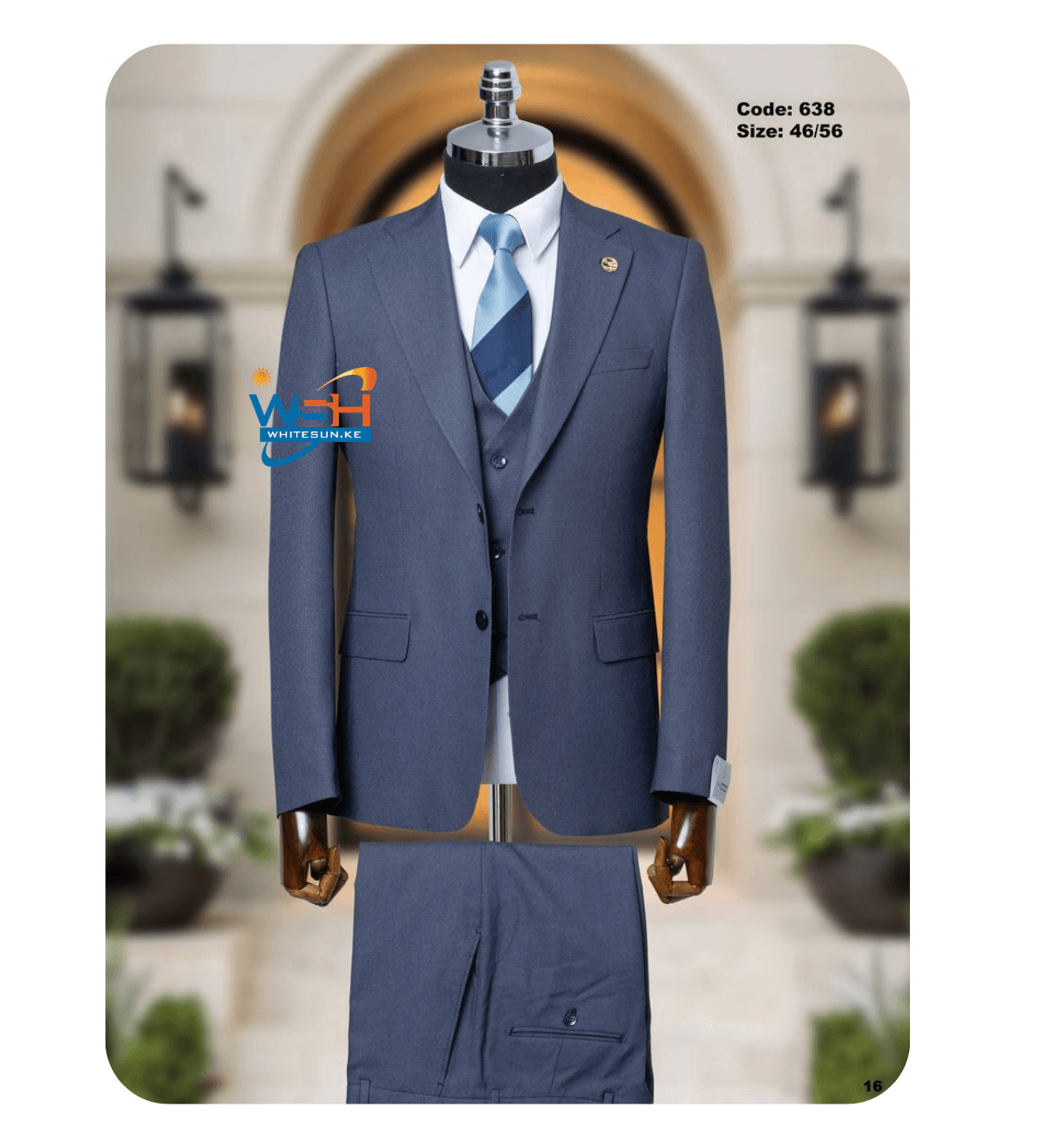 Grey Three-Piece classic Suit