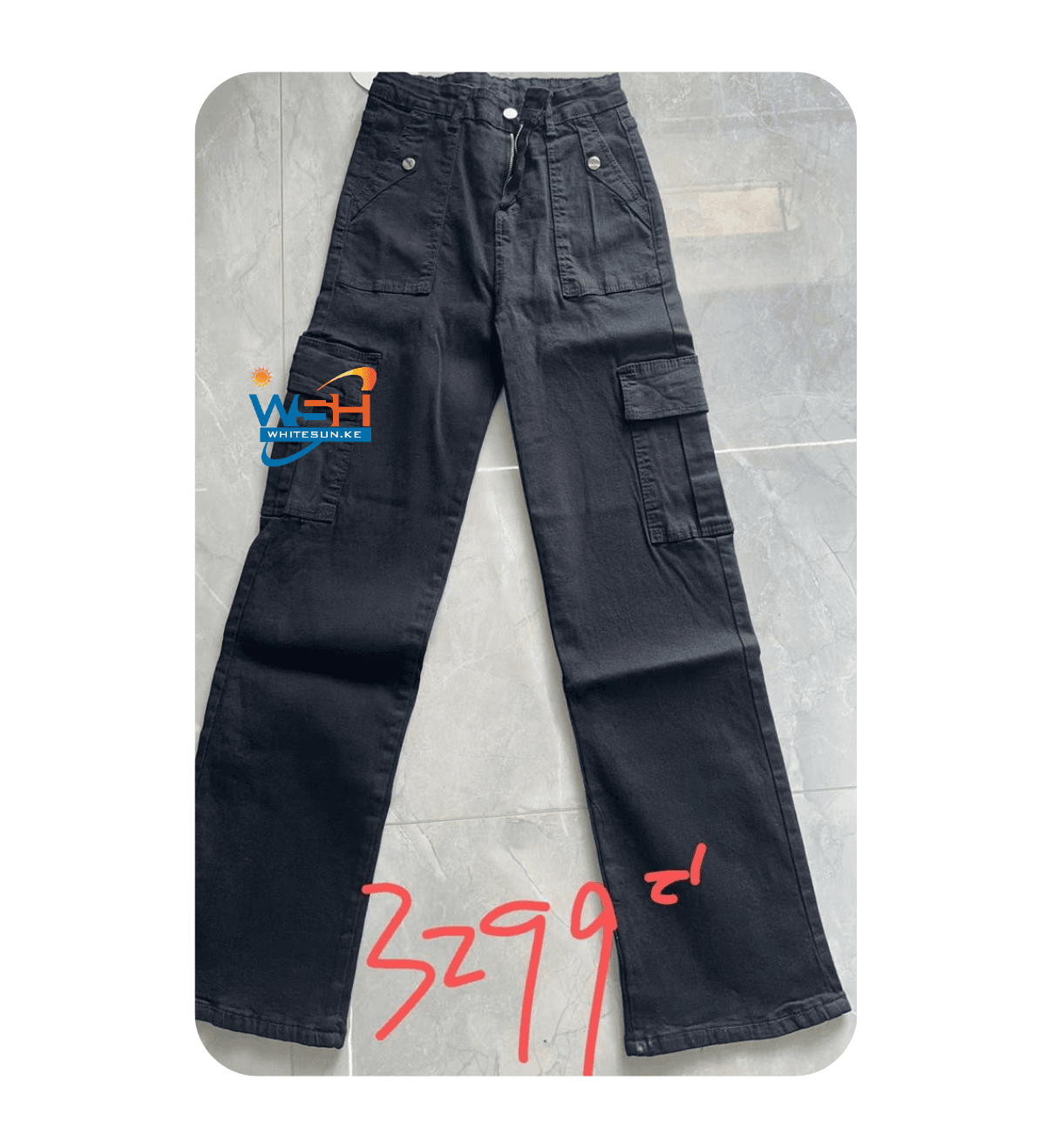 Black Cargo Pants