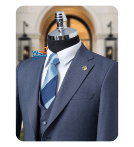 grey suit