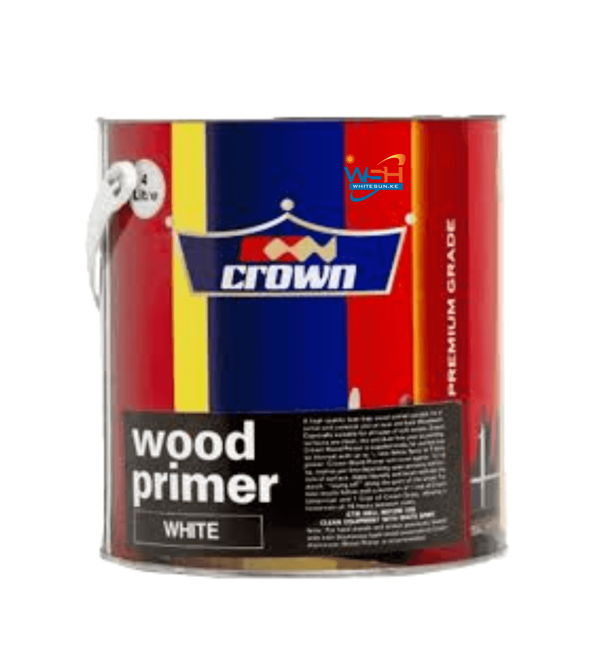 Crown White Wood Primer 1 lts