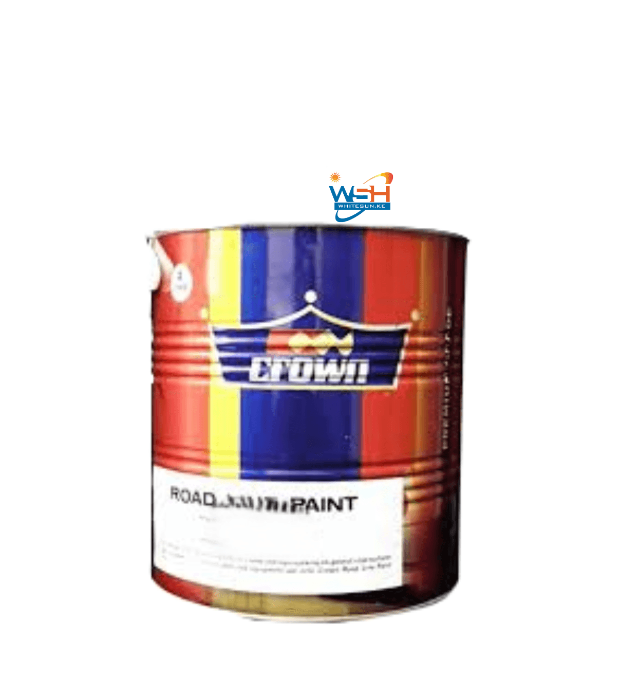 Crown Tp Acrylic Roadline semi gloss Black 4 ltrs