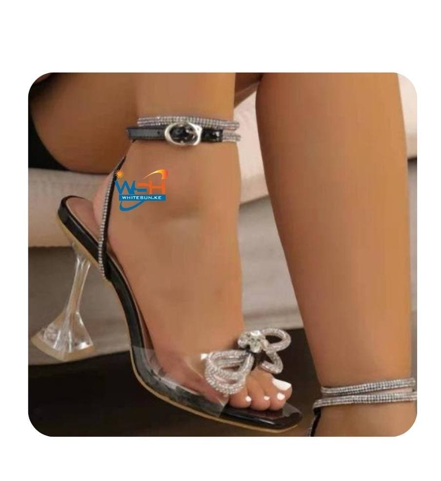 Beautiful Ladies Clear Heels 1