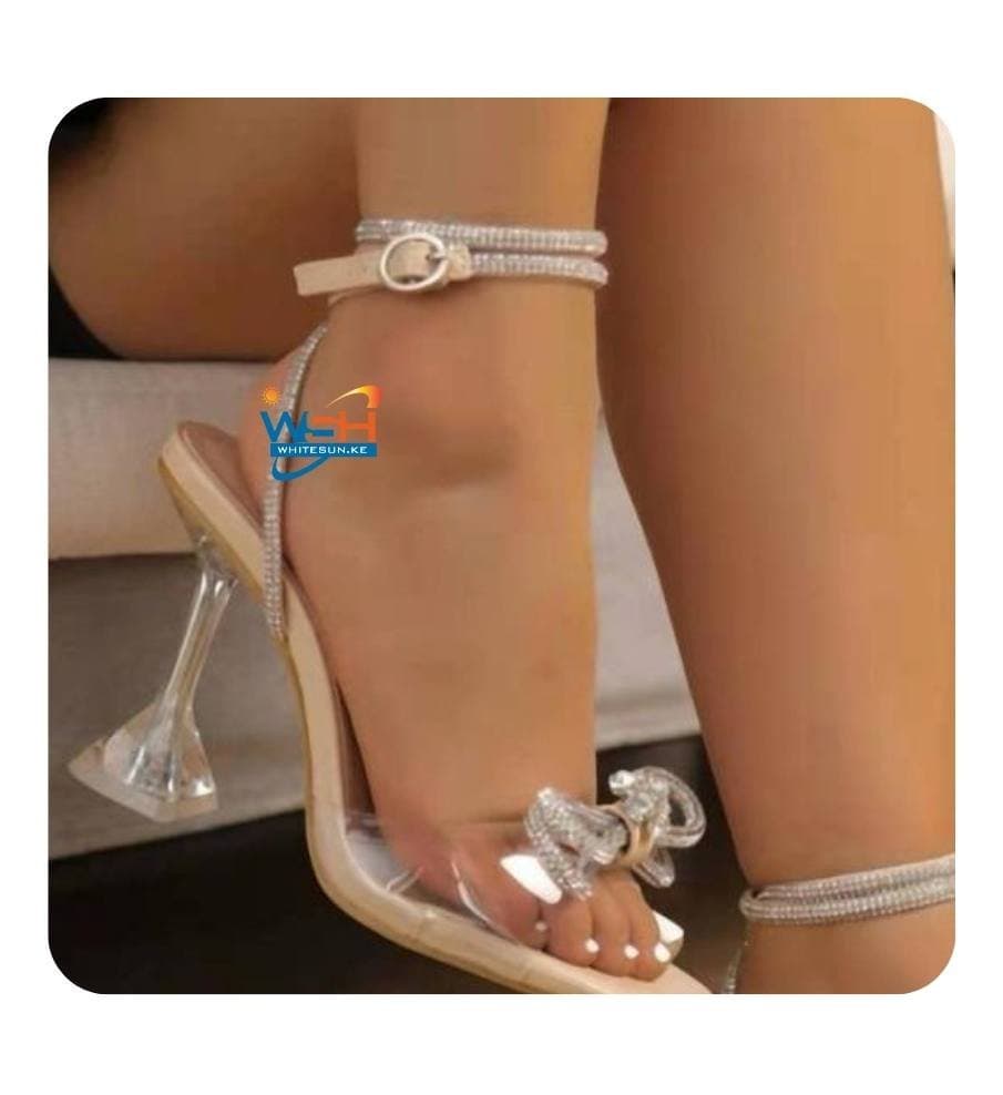 Beautiful Ladies Clear Heels 3