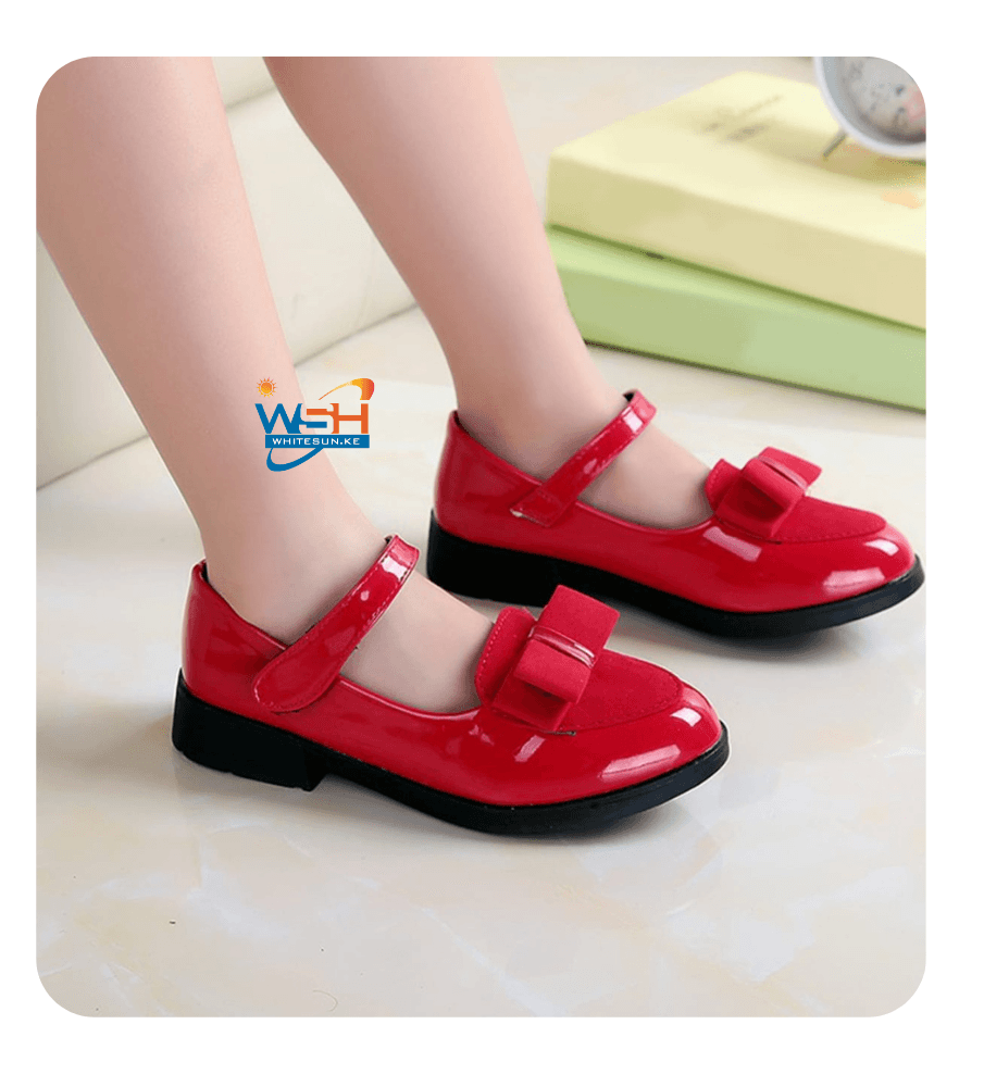 Kids Wetlook Dolly Shoes 2