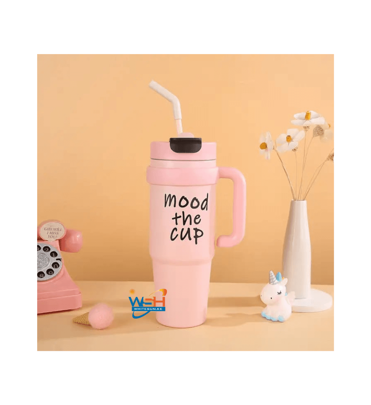 Thermo mug pink