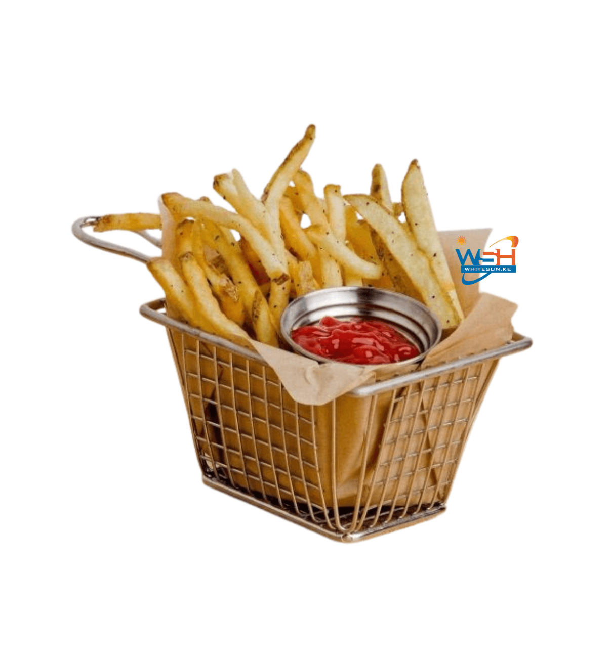 CookSpace Mini Chips Basket Stainless Steel Fries Server