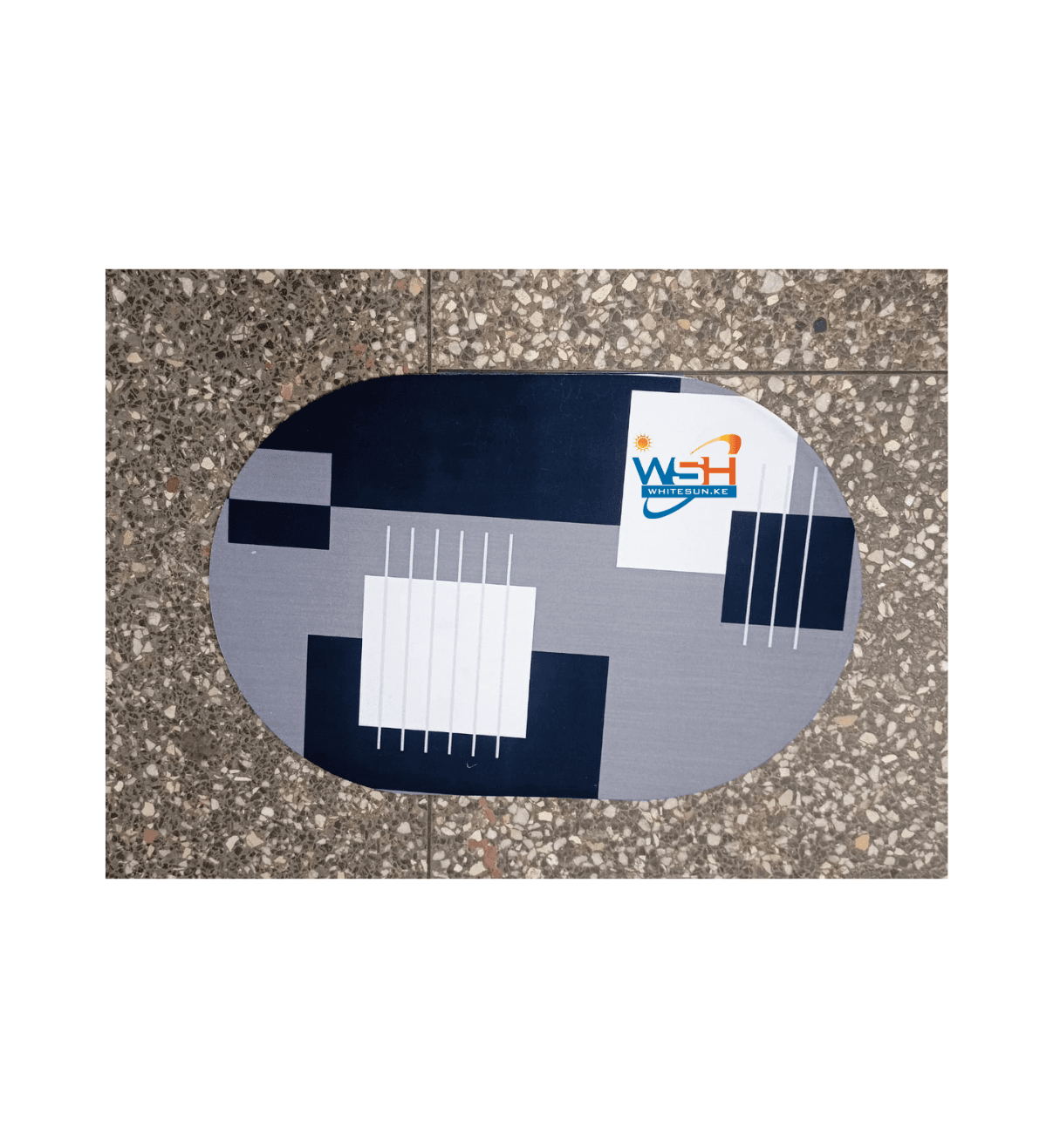 Grey Black Mat Kit Anti-slip Bathroom Mat