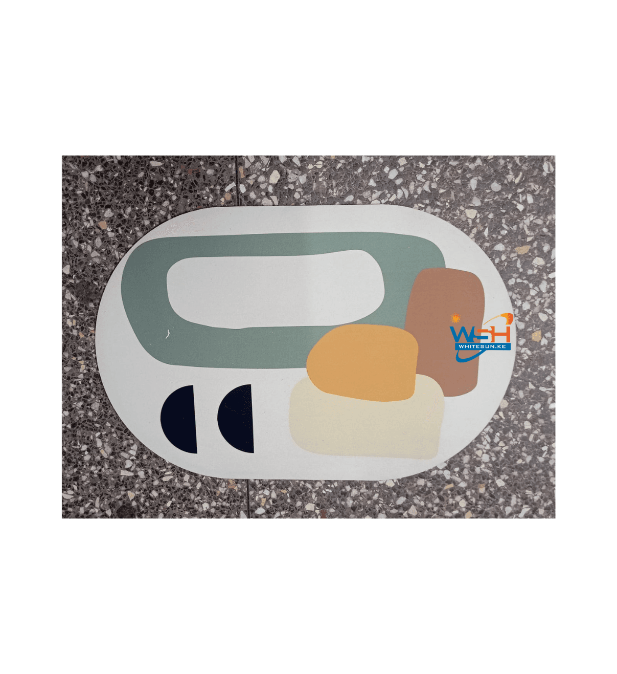 Multicolor Mat Kit Anti-slip Bathroom Mat