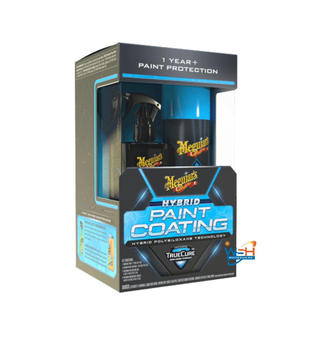 Hybrid Paint Coating Kit- Hybrid Paint Coating for Extreme Durability, Slickness & Water Beading