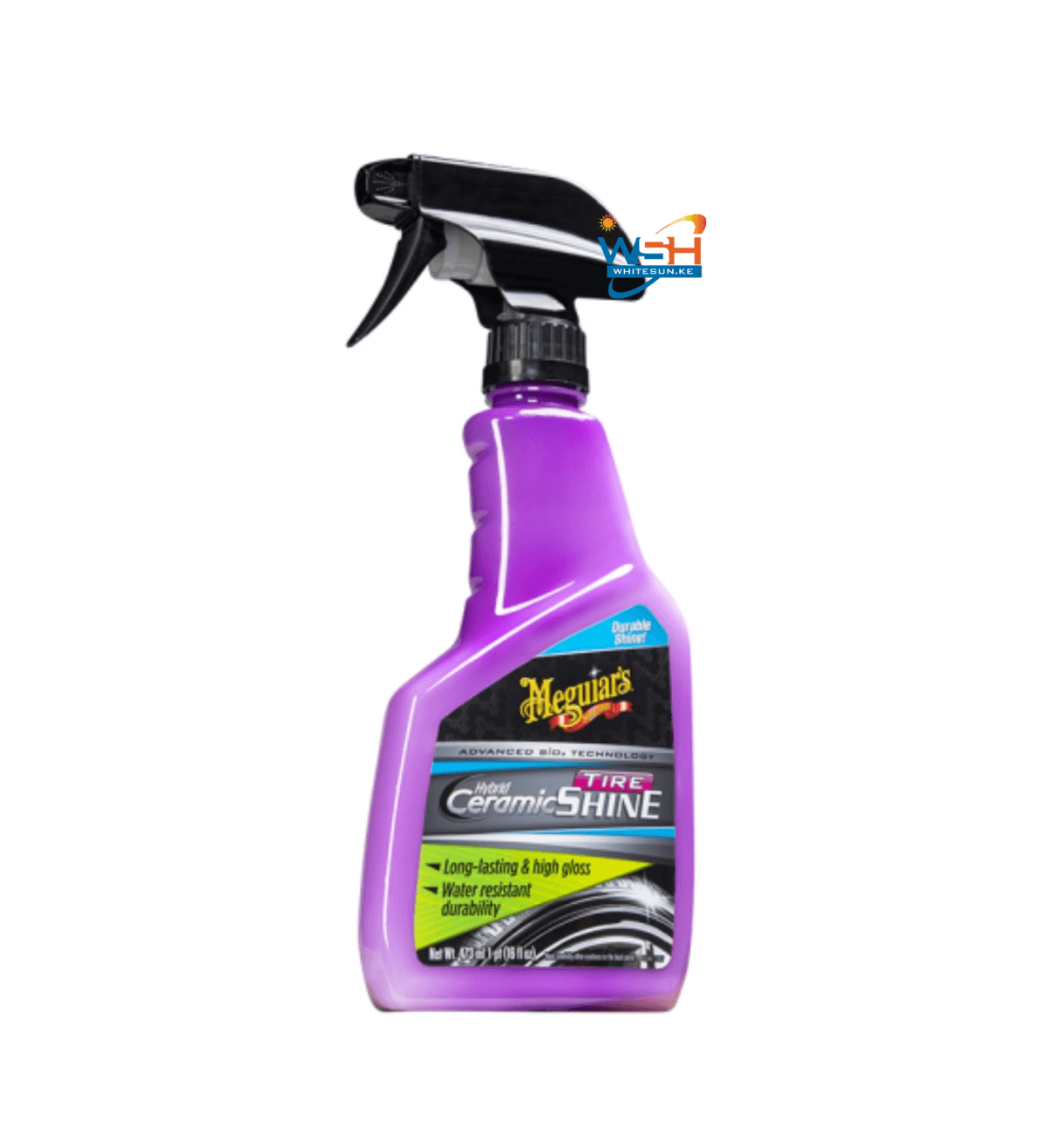 Hybrid Ceramic Tire Shine, 473ml – Durable High Gloss Shine that Lasts and is Water-Resistant