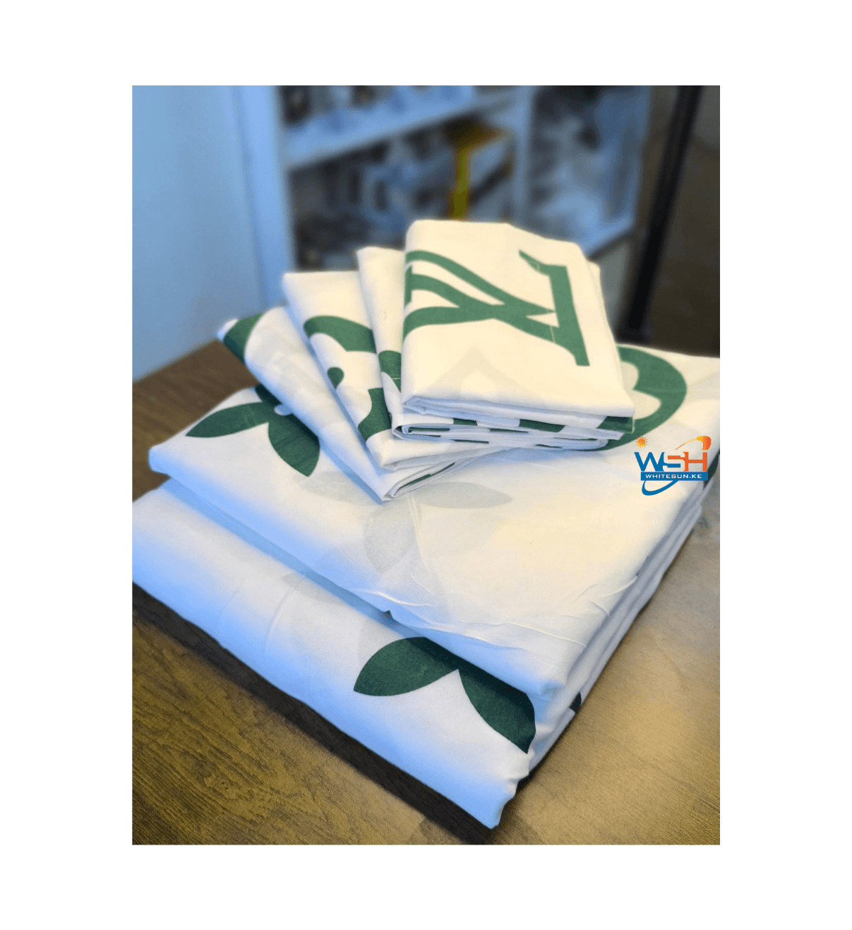 6x6 Bedsheet Set 4 Pcs (2 Bedsheets & 2 Pillowcases) 8
