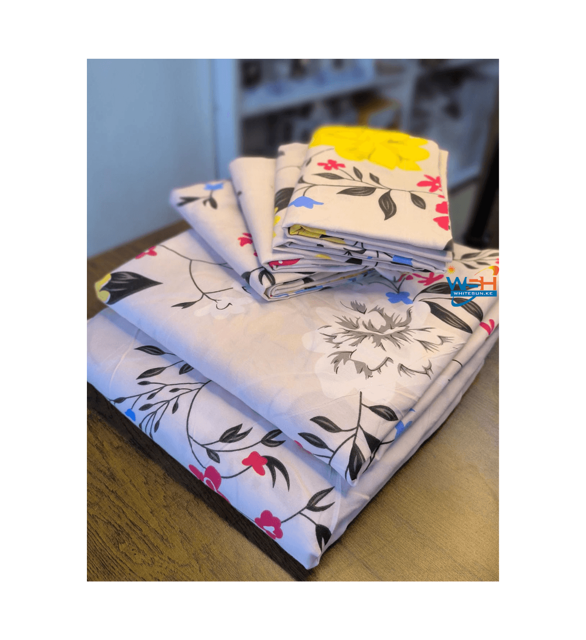 6x6 Bedsheet Set 4 Pcs (2 Bedsheets & 2 Pillowcases) 11
