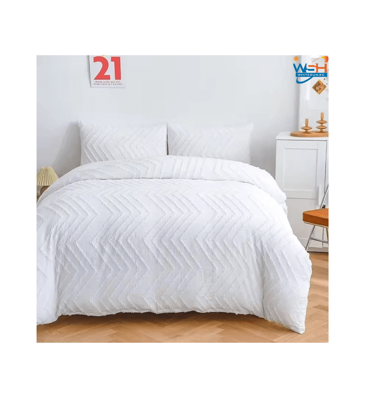 Luxury tufted design duvet covers Thumbnail 4