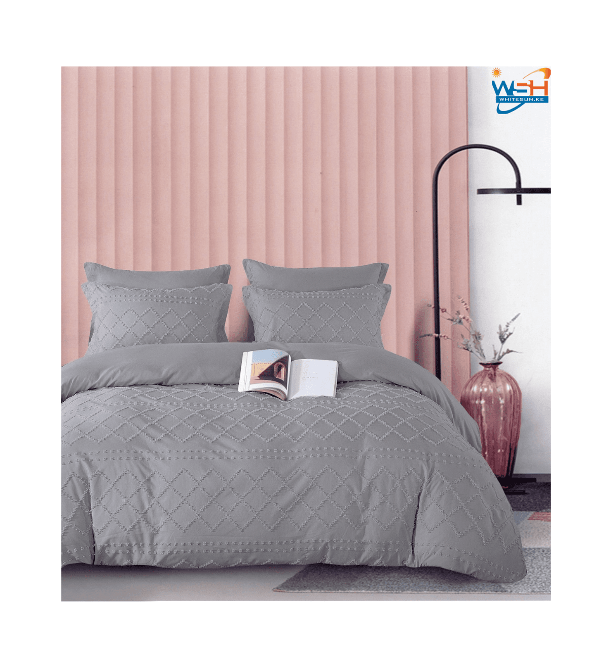 Luxury tufted design duvet covers Thumbnail 5