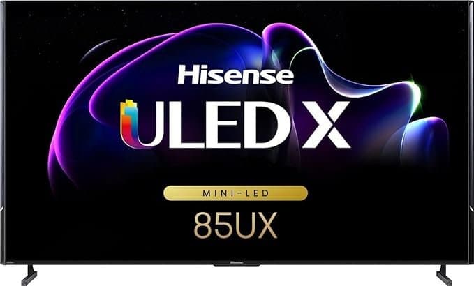 Hisense 85-Inch Class Mini-LED Premium ULED X QLED Series 4K Google Smart TV