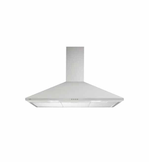Hisense 90cm HHO90TASS Pyramid Hood, Chimney Cooker Kitchen Extractor Fan – Silver