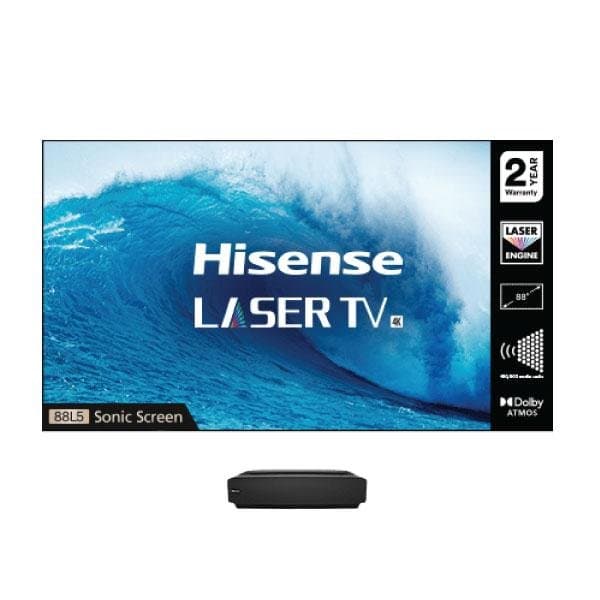 Hisense 100 Inch Laser TV HE100L5 LASER DISPLAY 2YEARS WARRANTY