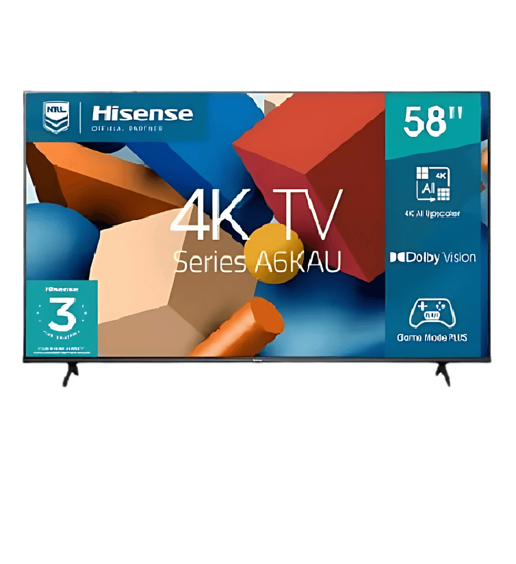 Hisense 58 inch 58A6K 4K UHD Smart TV 2025