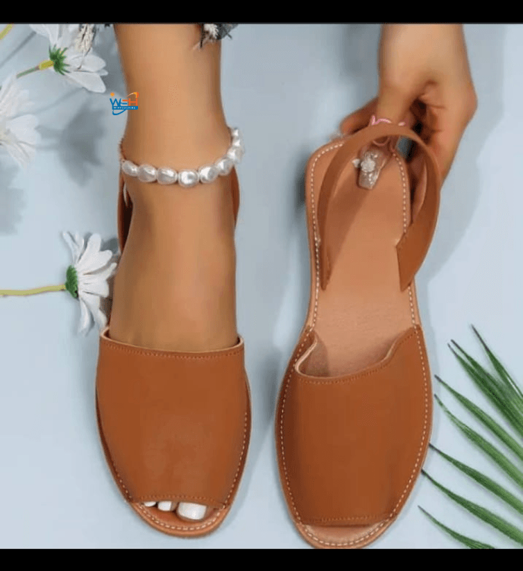 Stylish Brown Open-Toe Sandals