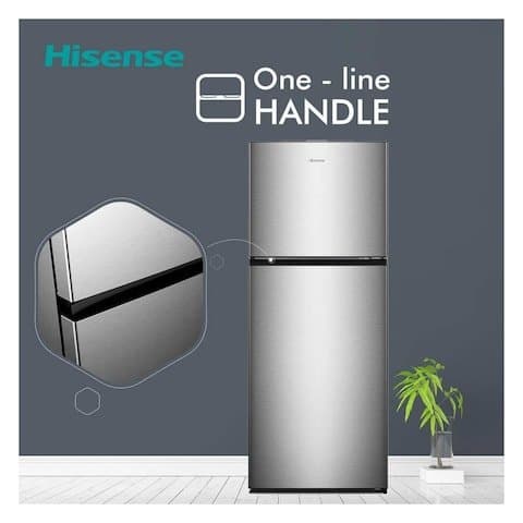 Hisense Rd42Wr4Sa Double Door Refrigerator 326L Silver 2YRS WARRANTY