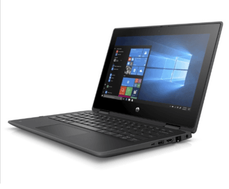HP ProBook x360 11 G6 Hybrid (2-in-1) 29.5 cm (11.6") Touchscreen HD Intel® Core™ i3 i3-10110Y 8 GB DDR4-SDRAM 256 GB SSD Windows 10 Pro Black