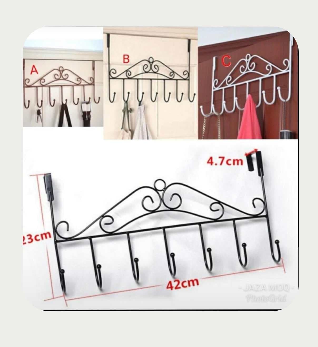 Heavy Gauge Behind The Door  7 Hooks Hanger @ ksh300 only
