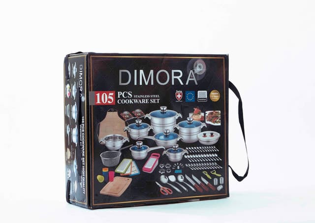 whitesun-dimora-105-pcs-premium-stainless-steel-cookware-set-complete-kitchen-starter-kit