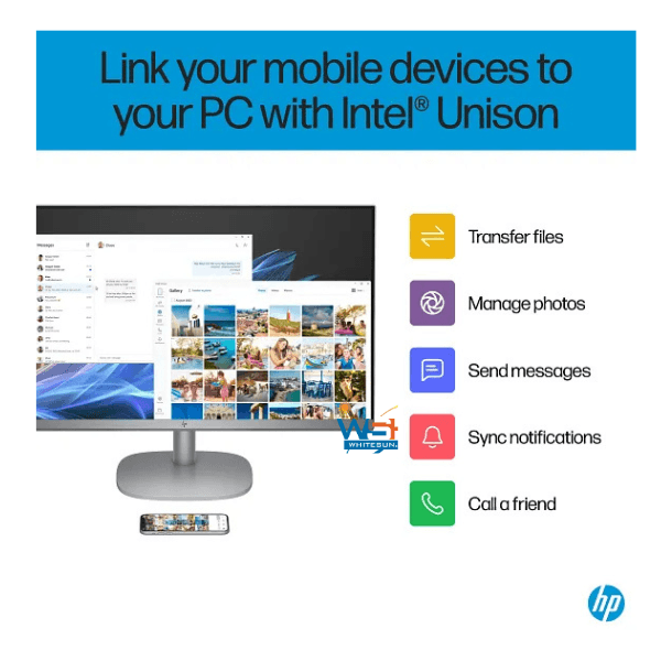 HP OmniStudio X All-in-One 27-cs0070t Desktop PC, 27", Windows 11 Home, Intel® Core™ Ultra 7, 16GB RAM, 1TB SSD Thumbnail 9