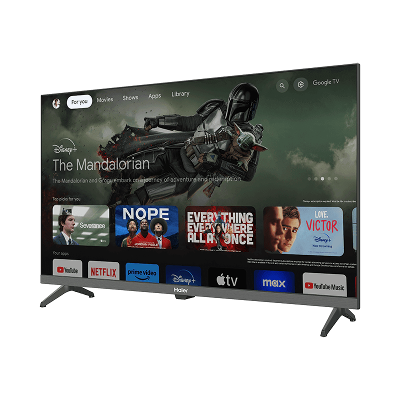 Haier 55″ Google TV 4K HDR Frameless – H55K80EUK Thumbnail 2