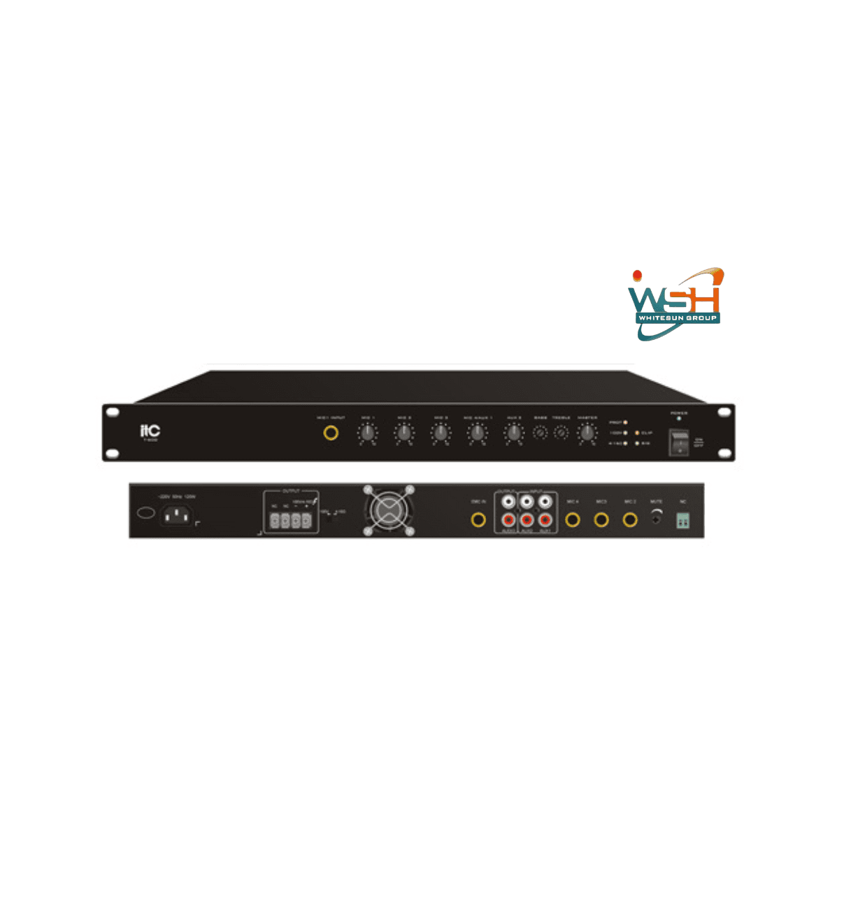 T-650D Mixer Digital Amplifier(Phone Jack Mic Input)
