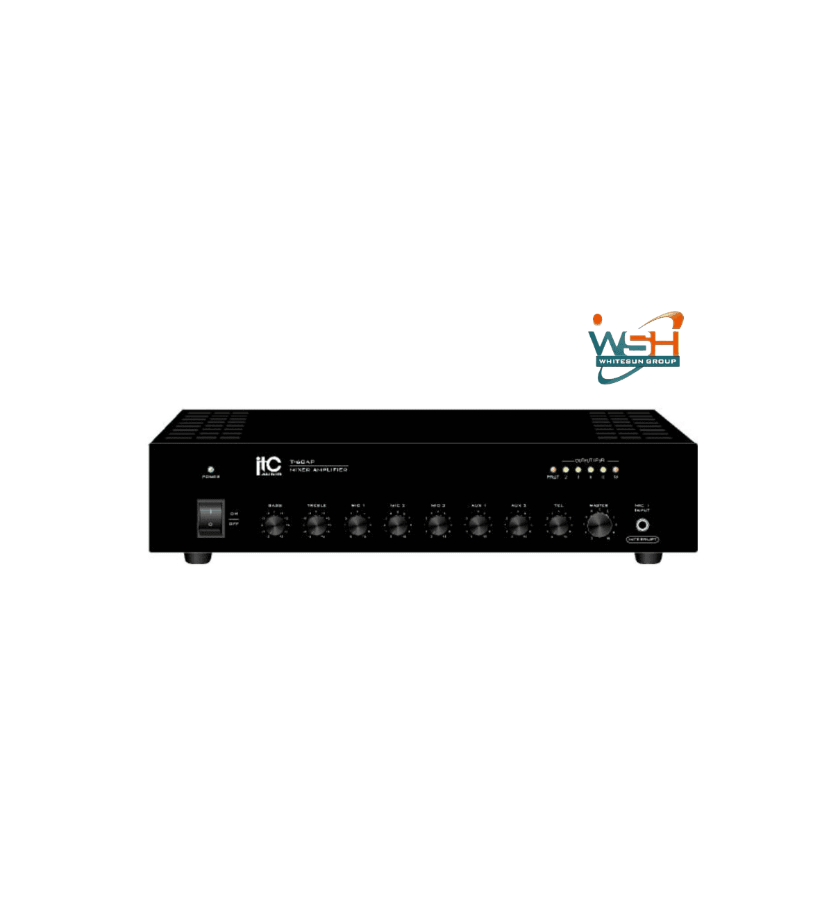 ITC - T-60AP, Mixer amplifier with desktop cooling and muting, 60W power Thumbnail 2