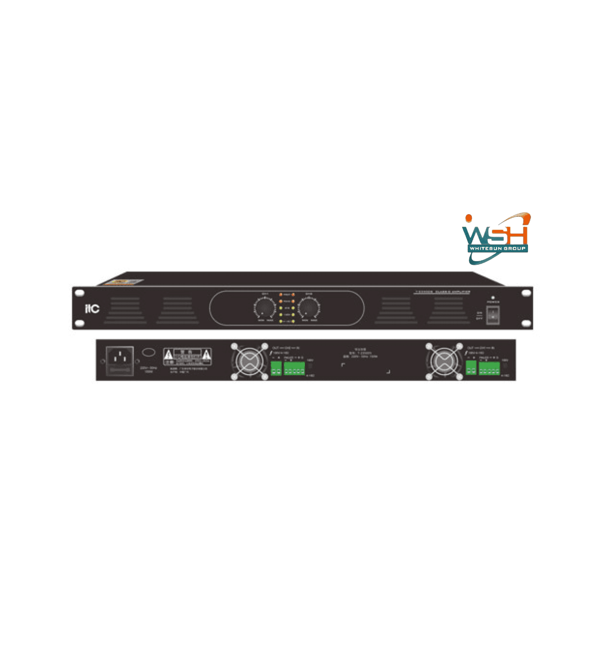 T-2240DS 2-Channel Class-D Amplifier