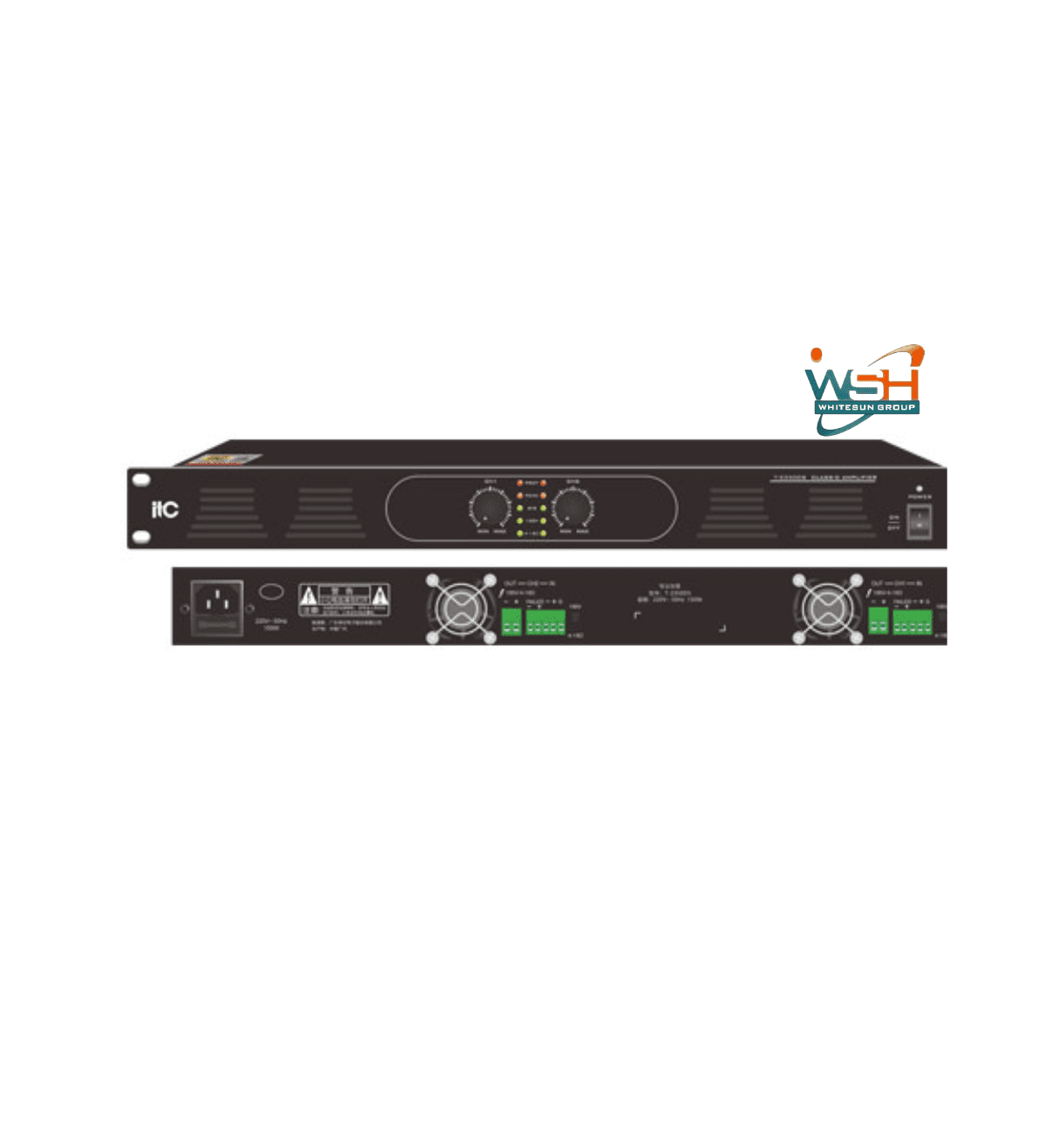 T-2500DS 2-Channel Class-D Amplifier