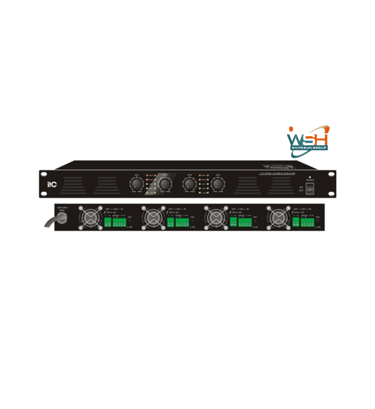 4-Channel Class-D Amplifier T-4350DS