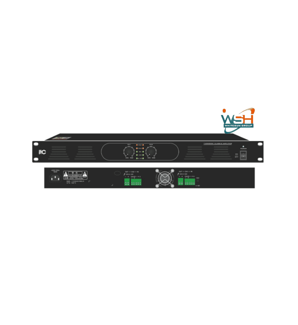 T-2060DSA 2-Channel Power Amplifier